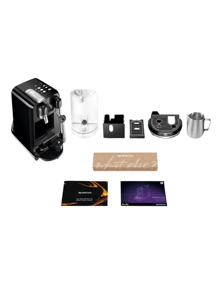 Creatista Uno Capsule Coffee Machine in Black BNE500BKS image 6