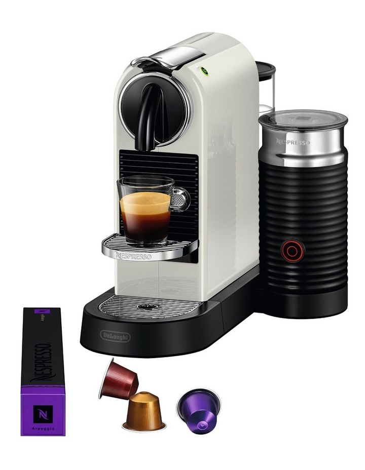 Nespresso By Delonghi Citiz & Milk Capsule Coffee Machine ...