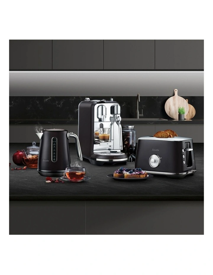 Nespresso Creatista Plus Capsule Coffee Machine In Black Truffle