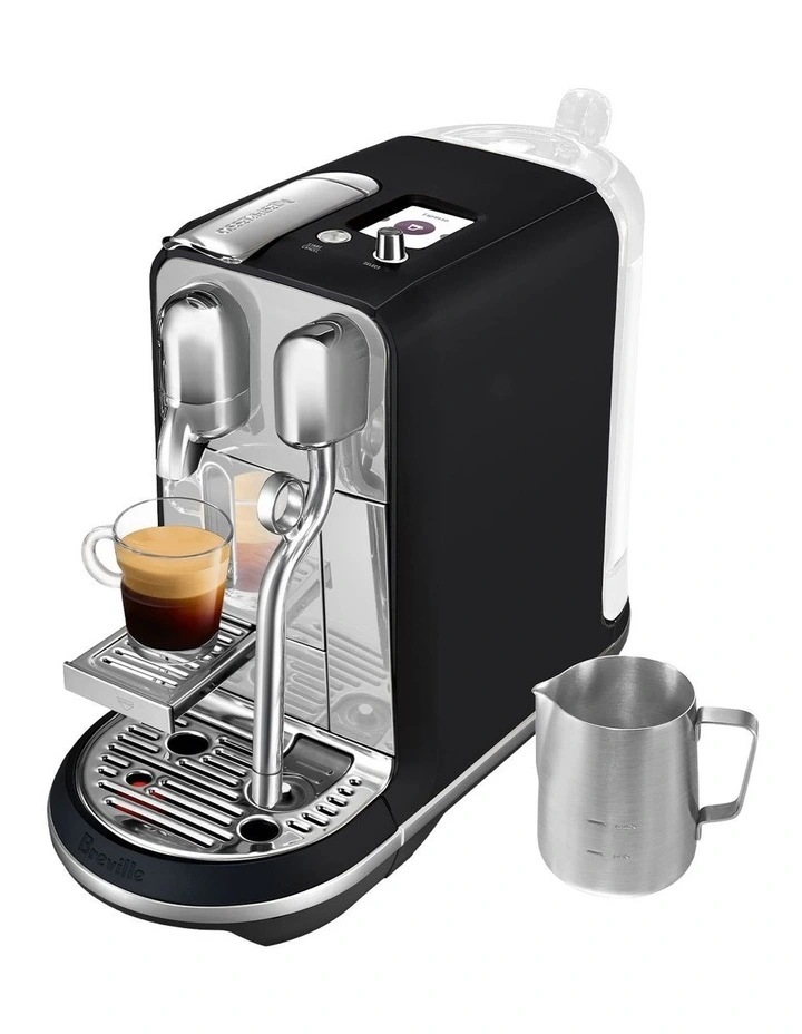Creatista Plus Capsule Coffee Machine in Black Truffle BNE800BTR image 3