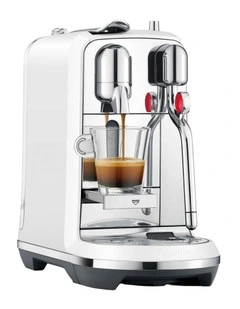 Creatista Plus Capsule Coffee Machine in Sea Salt White BNE800SST