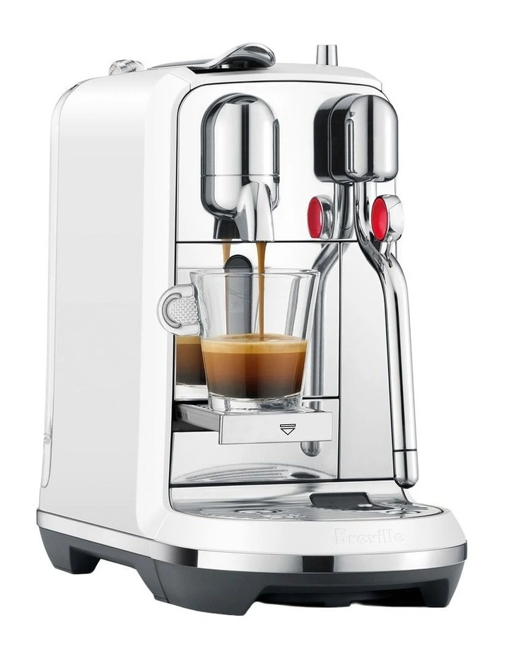 Creatista Plus Capsule Coffee Machine in Sea Salt White BNE800SST image 1