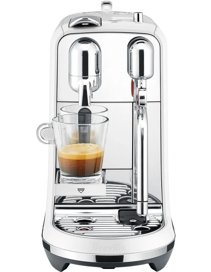 Creatista Plus Capsule Coffee Machine in Sea Salt White BNE800SST image 3
