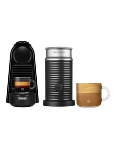 Essenza Mini and Milk Capsule Coffee Machine in White EN85BMAE