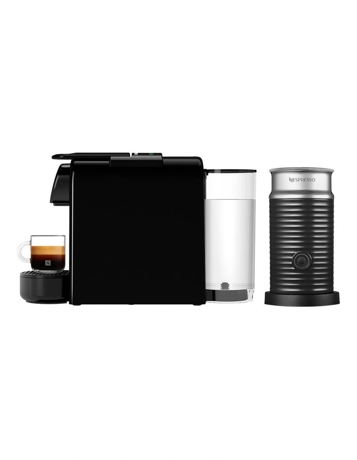 Essenza Mini and Milk Capsule Coffee Machine in White EN85BMAE image 5