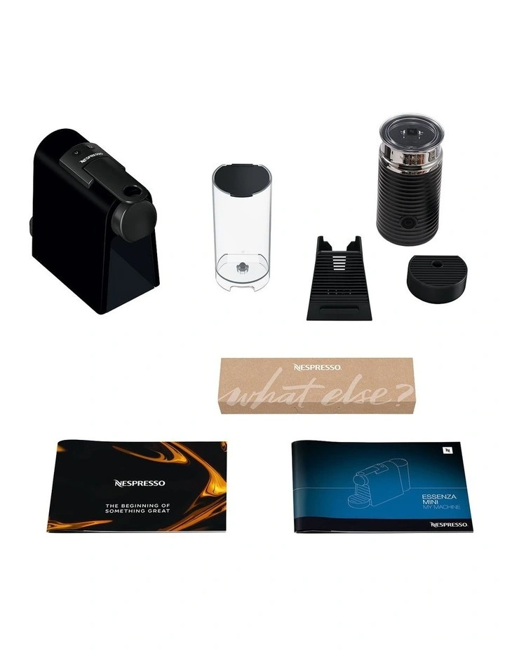 Essenza Mini and Milk Capsule Coffee Machine in White EN85BMAE image 5