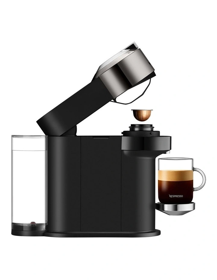 Vertuo Next Deluxe & Milk Capsule Coffee Machine in Dark Chrome BNV570DCR image 4