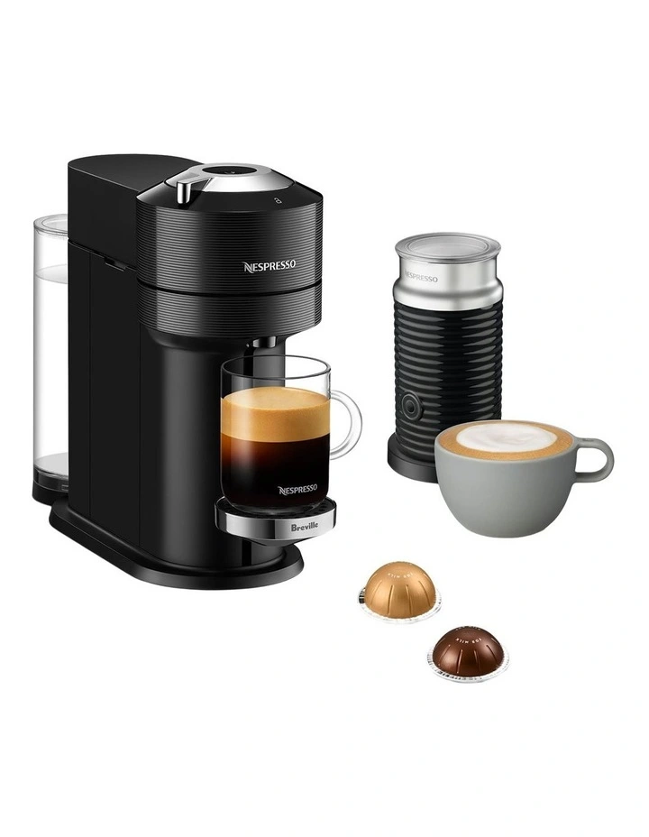 Vertuo Next Premium Capsule Coffee Machine Bundle in Black BNV560BLK image 1