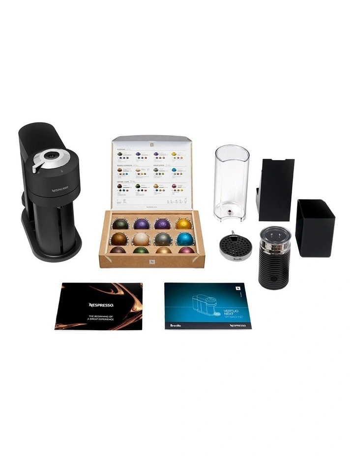 Vertuo Next Premium Capsule Coffee Machine Bundle in Black BNV560BLK image 6