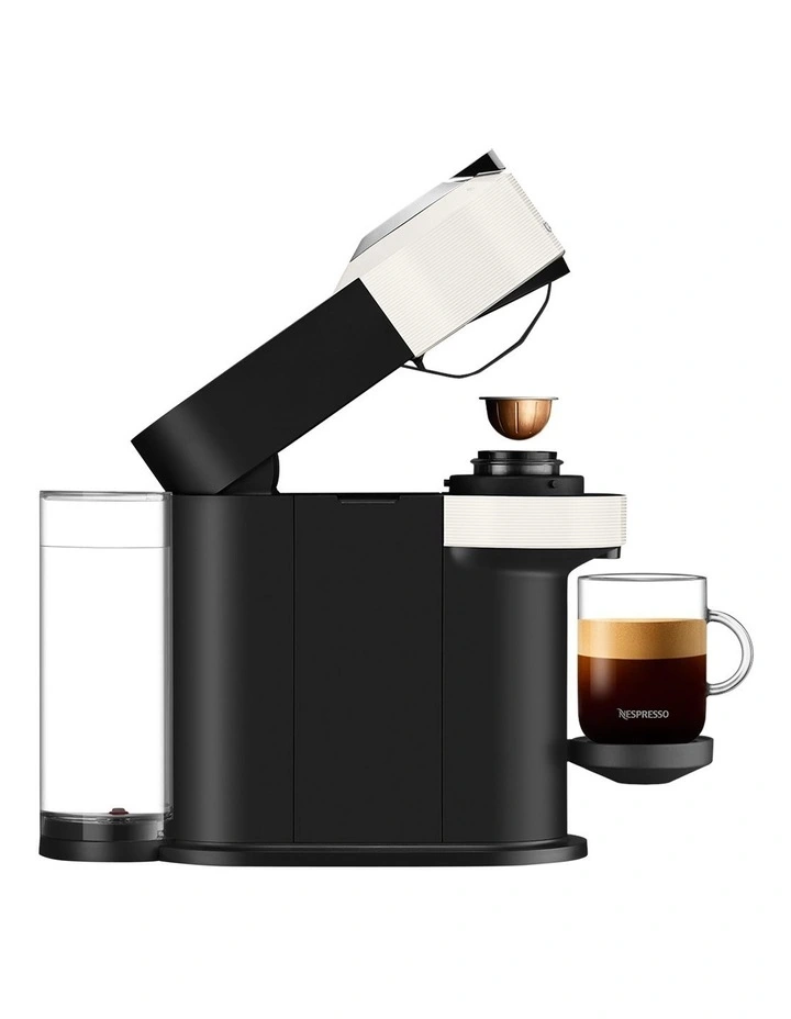 Nespresso Vertuo Next Capsule Coffee Machine With Milk Frother In White