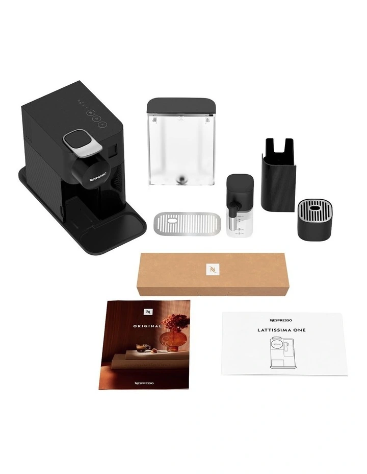Lattissima One Coffee Machine in Black EN510B image 5