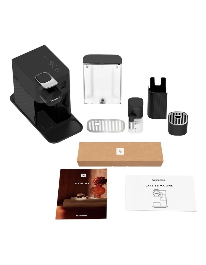 Lattissima One Coffee Machine in Black EN510B image 6
