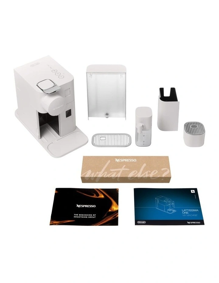 Lattissima One Coffee Machine in White EN510W image 6