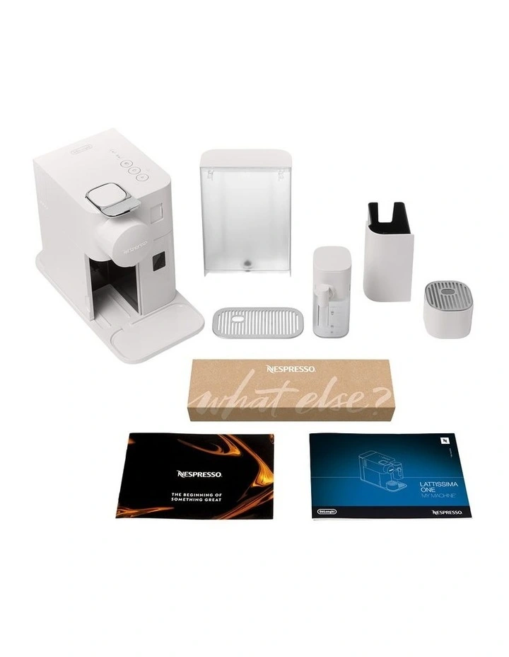 Lattissima One Capsule Coffee Machine in White EN510W image 6