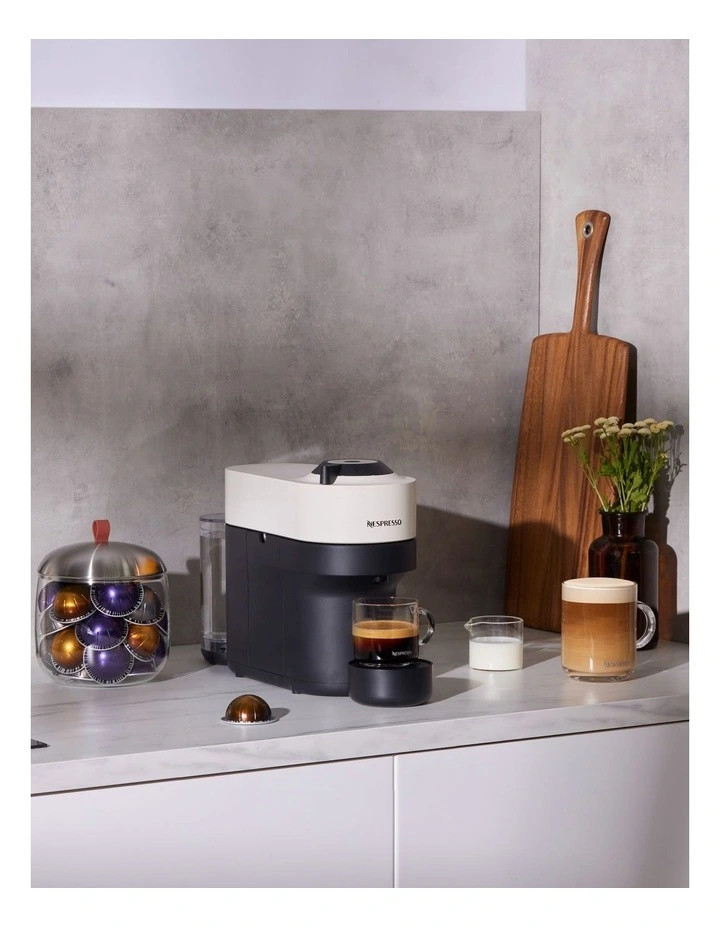 Nespresso Vertuo Pop Bundle Machine BNV150WHT4JAN1 MYER