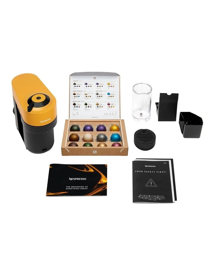 Vertuo Pop Capsule Coffee Machine Solo in Mango image 5