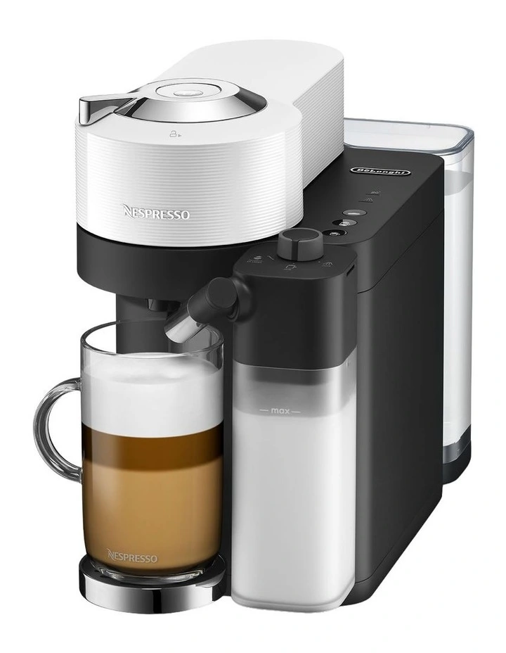 Vertuo Lattissima Capsule Coffee Machine ENV300W in White image 1