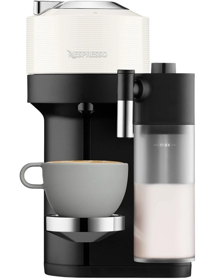 Vertuo Lattissima Capsule Coffee Machine ENV300W in White image 3