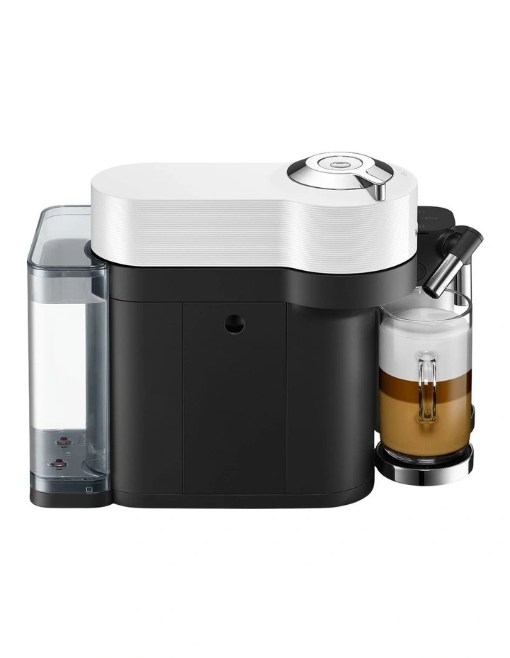 Vertuo Lattissima Capsule Coffee Machine ENV300W in White image 4