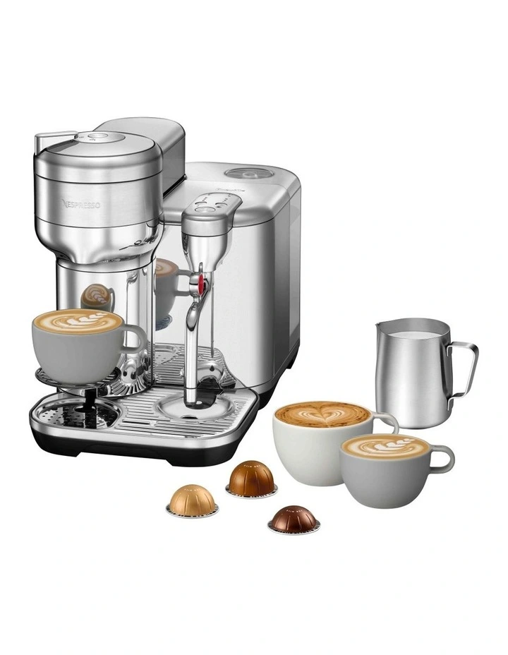 Nespresso The Vertuo Creatista In Brushed Stainless BVE850BSS4IAN1 MYER
