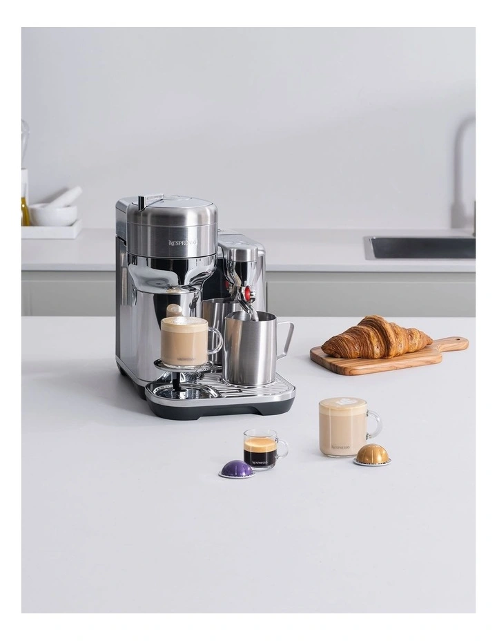 Vertuo Creatista in Brushed Stainless BVE850BSS4IAN1 image 2