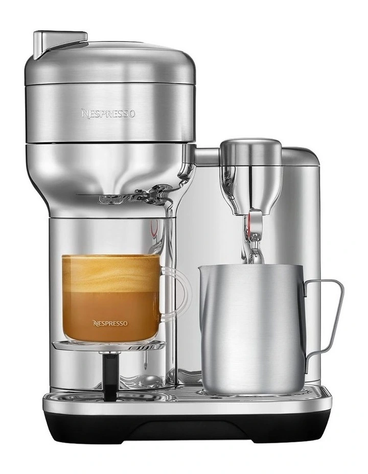 Vertuo Creatista Capsule Coffee Machine BVE850BSS4IAN1 in Brushed Stainless image 3