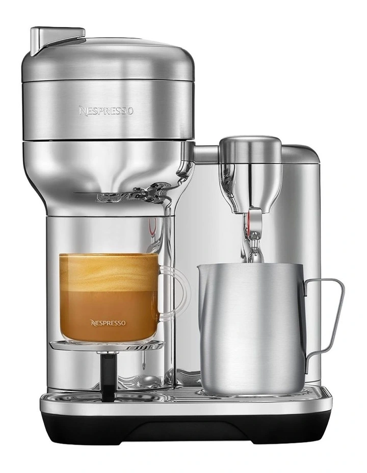 Vertuo Creatista Capsule Coffee Machine BVE850BSS4IAN1 in Brushed Stainless image 3