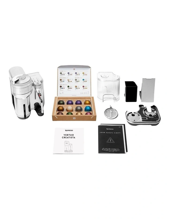 Vertuo Creatista in Brushed Stainless BVE850BSS4IAN1 image 5