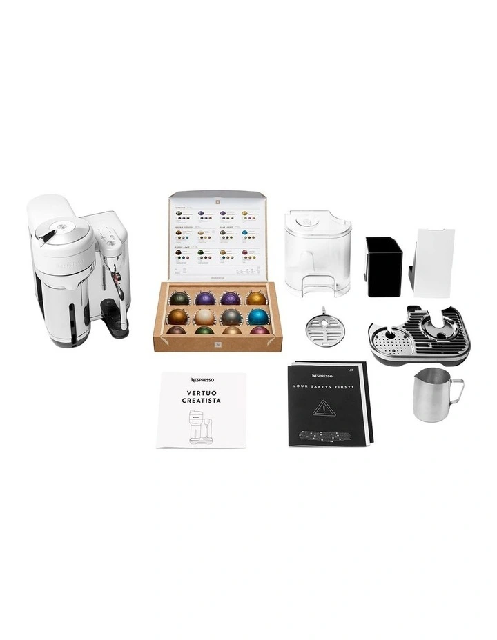 Vertuo Creatista Capsule Coffee Machine in Sea Salt BVE850SST4IAN1 image 5