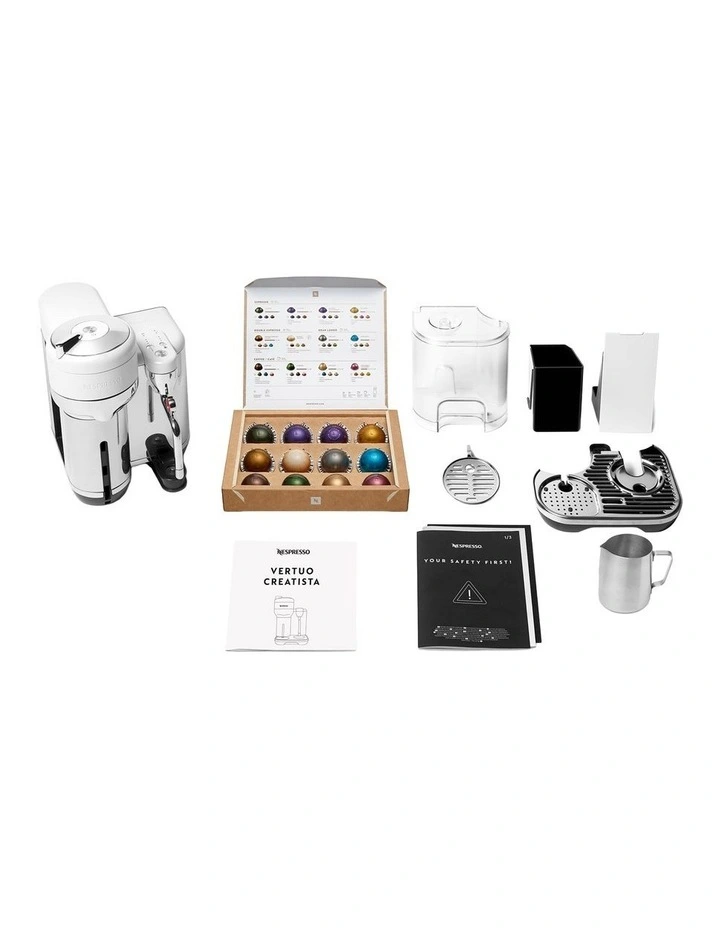 Vertuo Creatista Capsule Coffee Machine in Sea Salt BVE850SST4IAN1 image 5