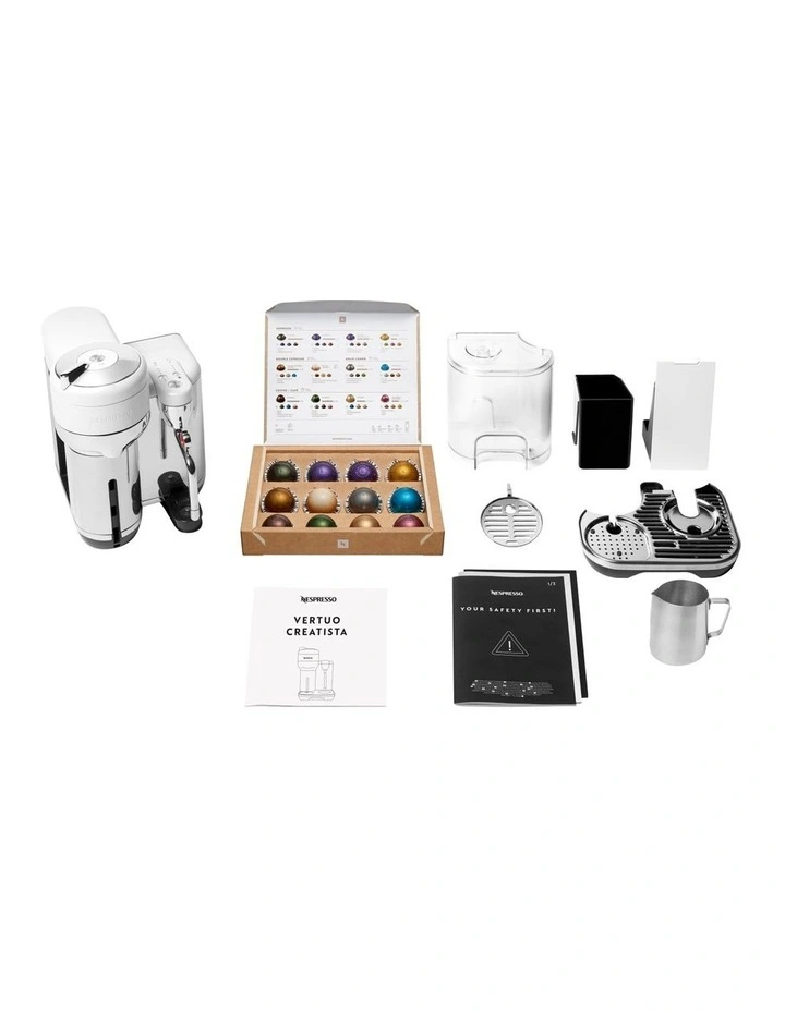 Vertuo Creatista Capsule Coffee Machine in Sea Salt BVE850SST4IAN1 image 6