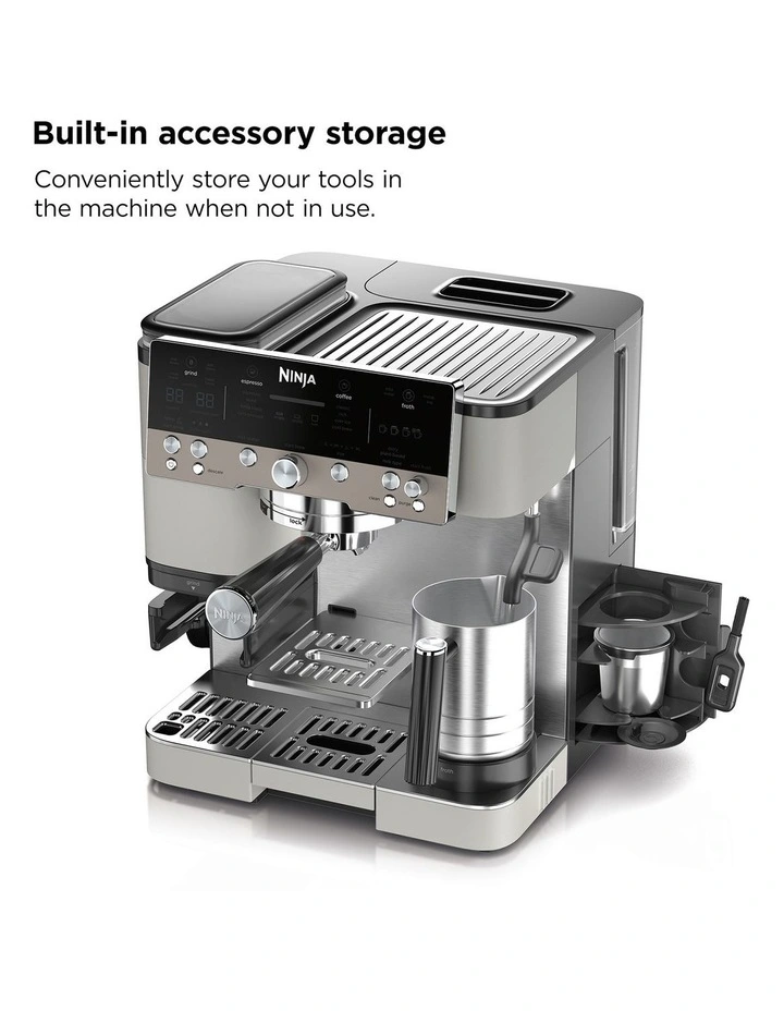 Luxe Cafe Manual Espresso Machine in Oat Milk ES601WHANZ image 7