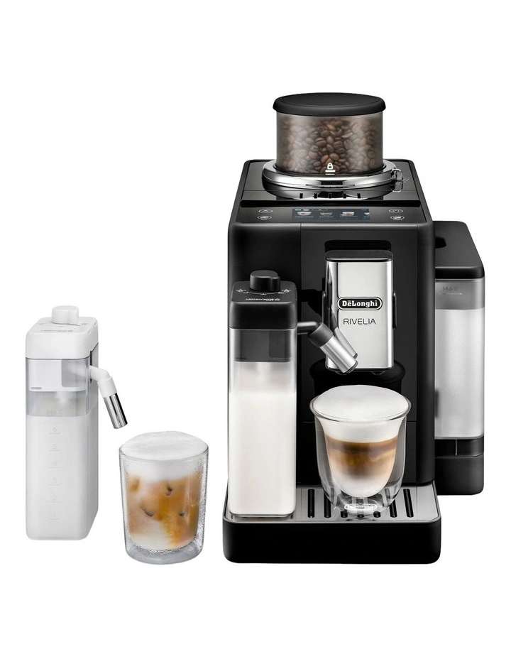 Rivelia With Cool Carafe Fully Automatic Coffee Machine in Onyx Black EXAM44057B image 1