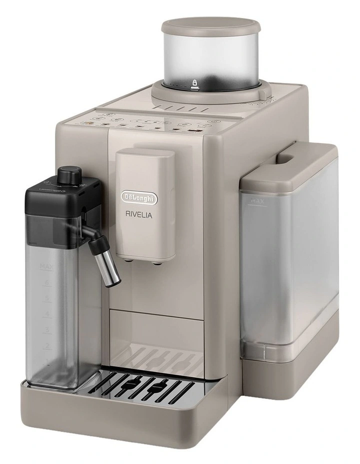 Rivelia Start Fully Automatic Coffee Machine in Beige EXAM42056BG image 1