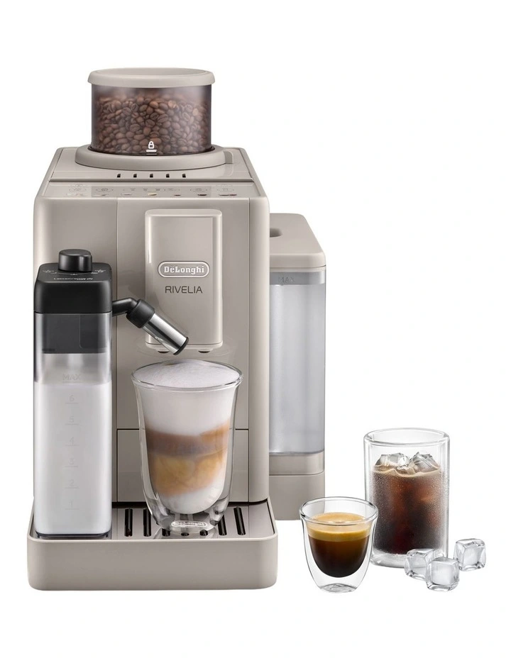 Rivelia Start Fully Automatic Coffee Machine in Beige EXAM42056BG image 2