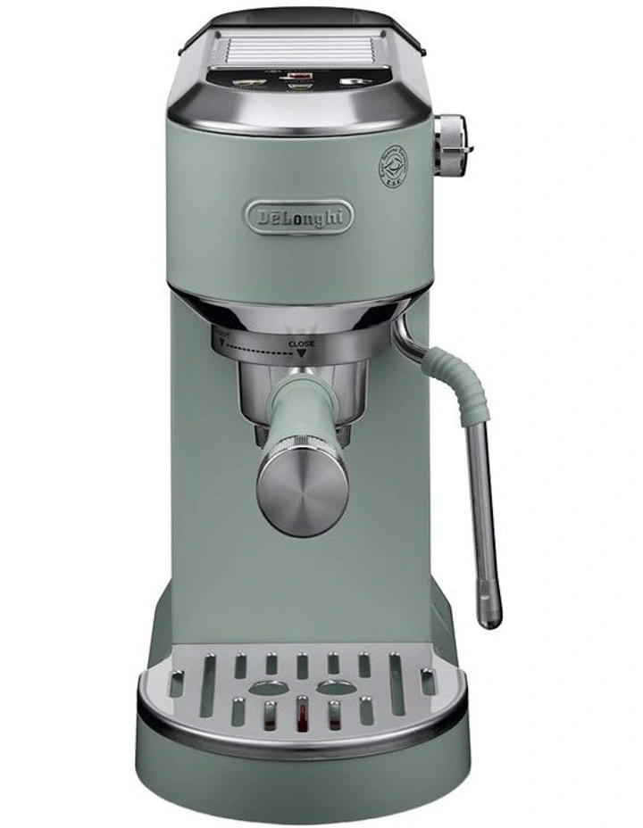 Dedica Duo With Cold Brew Manual Coffee Machine EC890GR in Green image 1