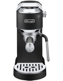 Dedica Duo With Cold Brew Manual Coffee Machine EC890BK in Black