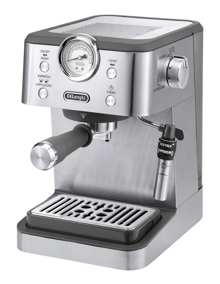 Classic Manual Coffee Machine EM450M in Metal image 2