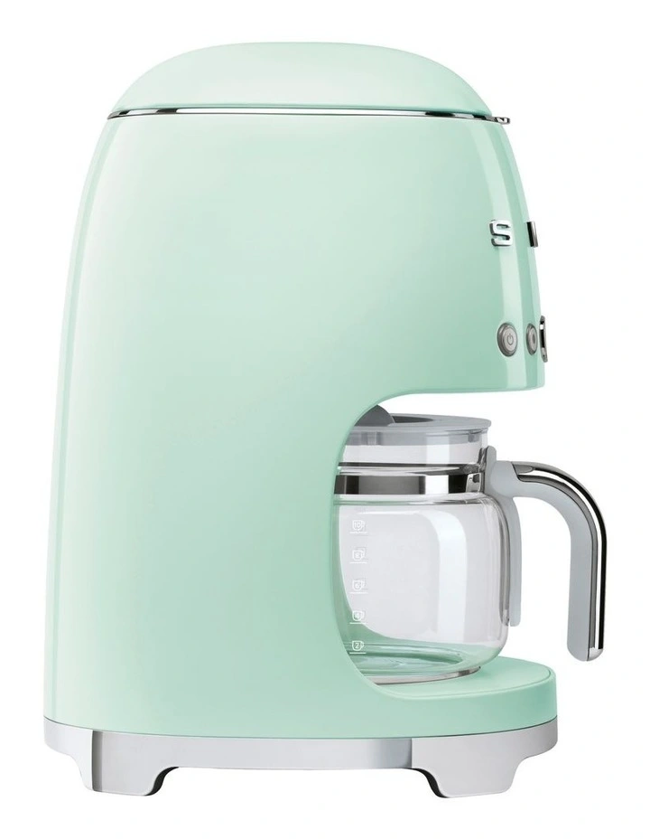 Retro Drip Filter Coffee Machine in Pastel Green DCF02PGAU image 4