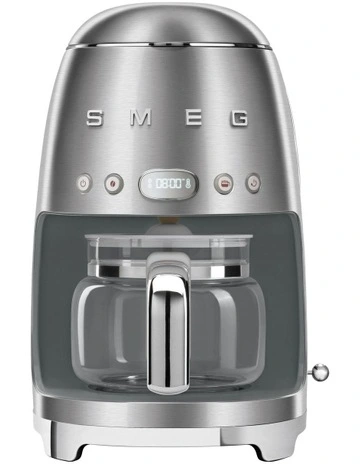 Retro Drip Filter Coffee Machine in Brushed Silver DCF02SSAU