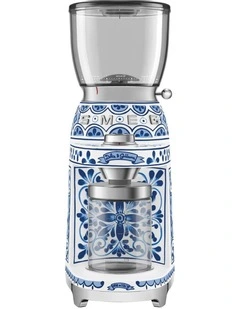 Dolce & Gabbana 50's Style CGF01DGBAU Coffee Grinder in Blu Mediterraneo