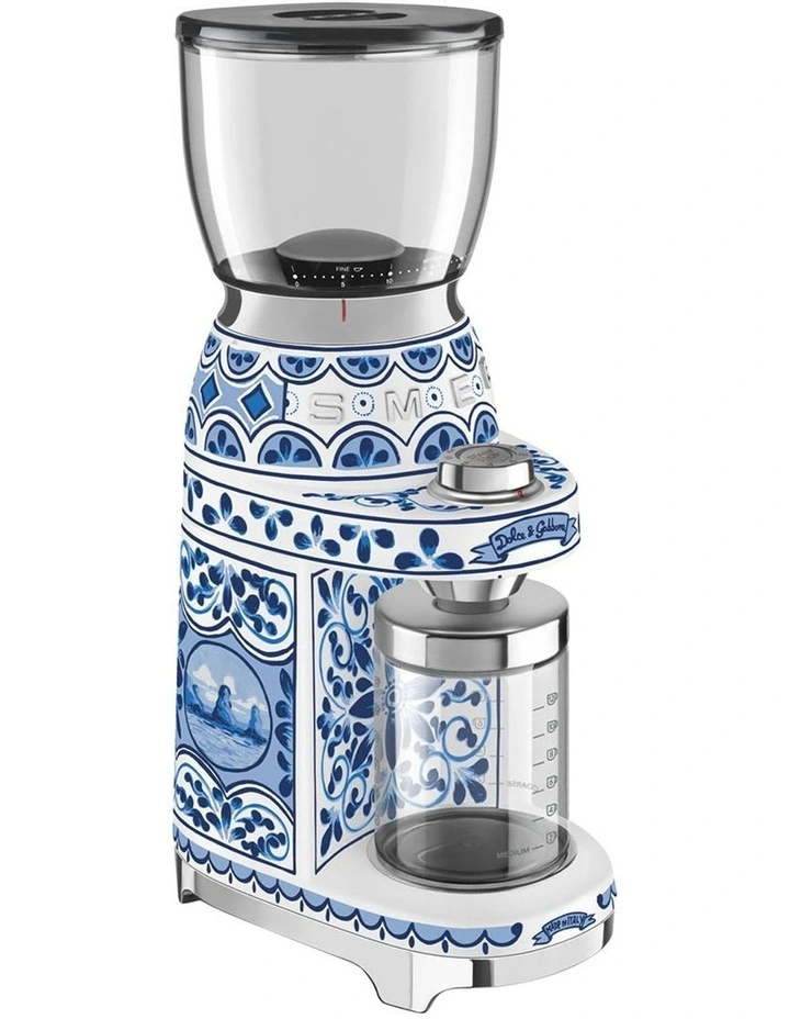 Dolce & Gabbana 50's Style CGF01DGBAU Coffee Grinder in Blu Mediterraneo image 6