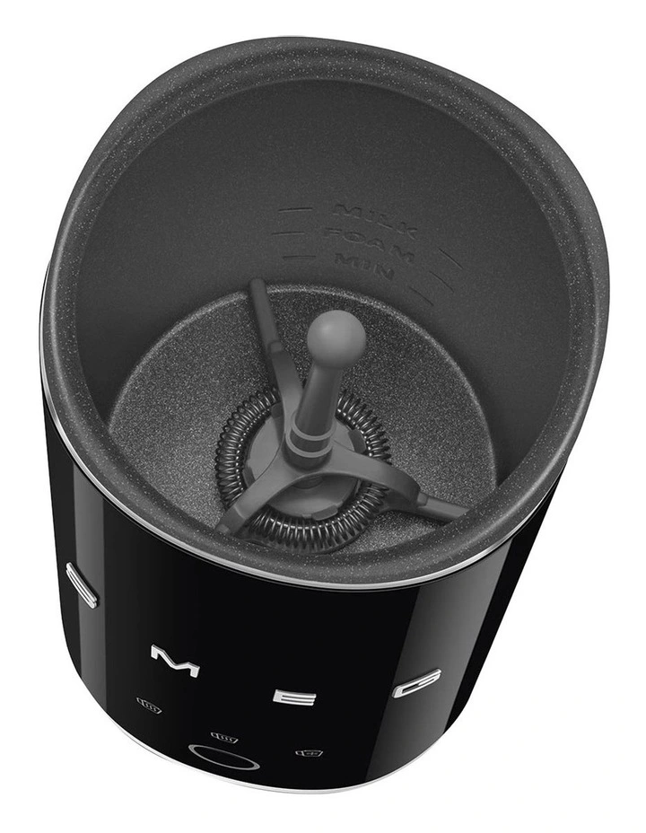 50?s Style Retro Mini Milk Frother in Black MFF02BLAU image 2