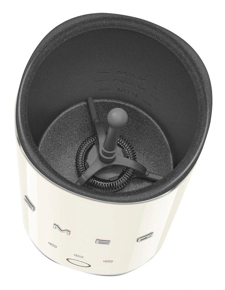 50's Style Retro Mini Milk Frother in Cream MFF02CRAU image 2