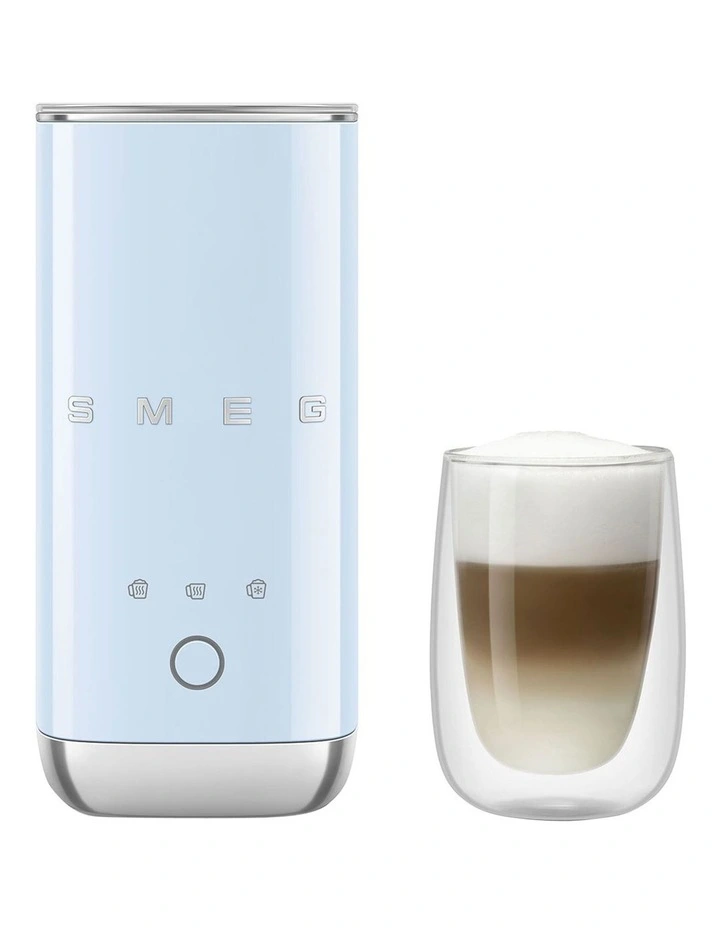 50's Style Mini Milk Frother in Pastel Blue MFF02PBAU image 5