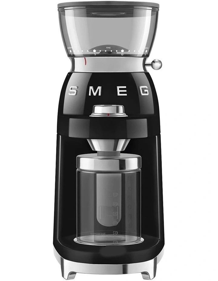 50's Style Coffee Grinder CGF03BLAU in Black image 1