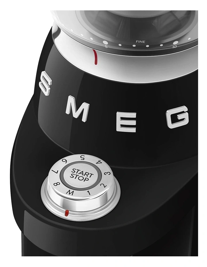 50's Style Coffee Grinder CGF03BLAU in Black image 2