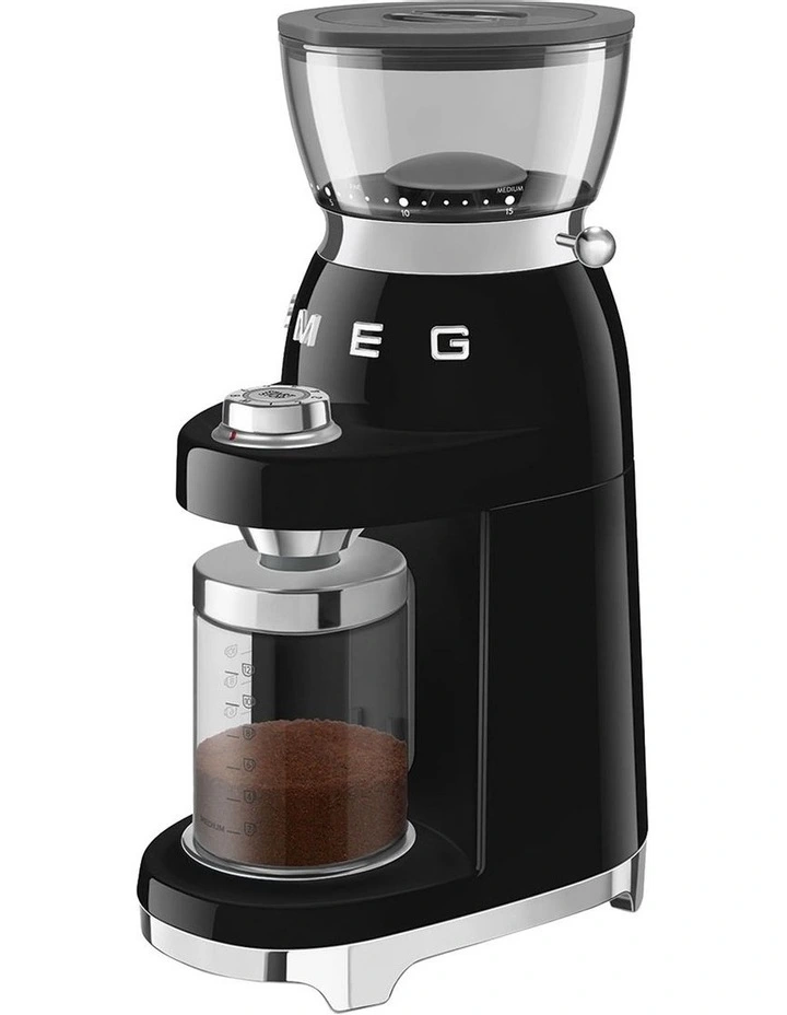 50's Style Coffee Grinder CGF03BLAU in Black image 3