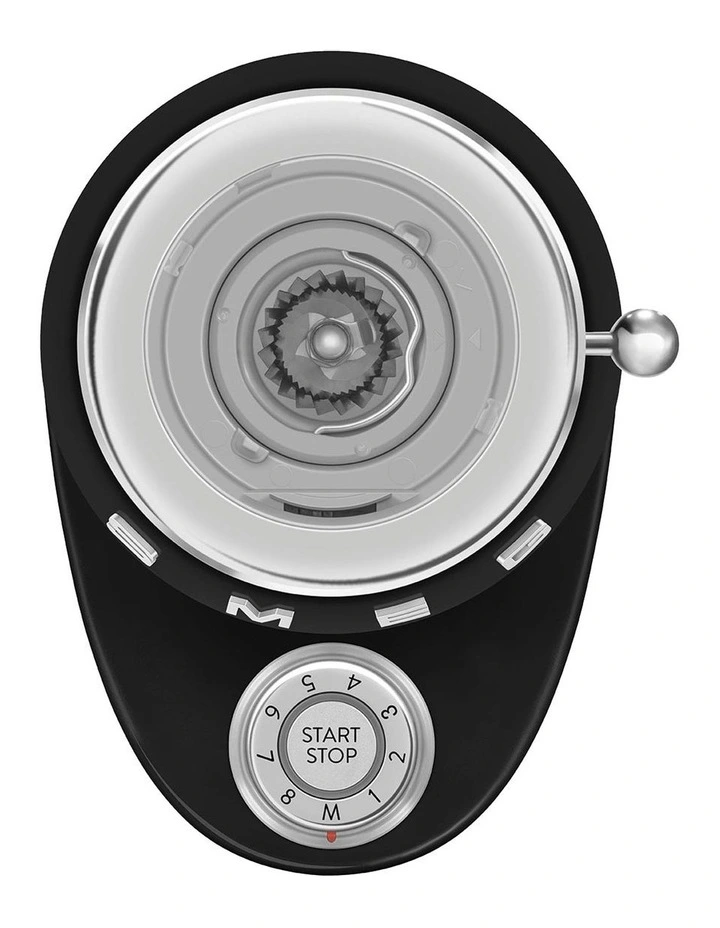 50's Style Coffee Grinder CGF03BLAU in Black image 4