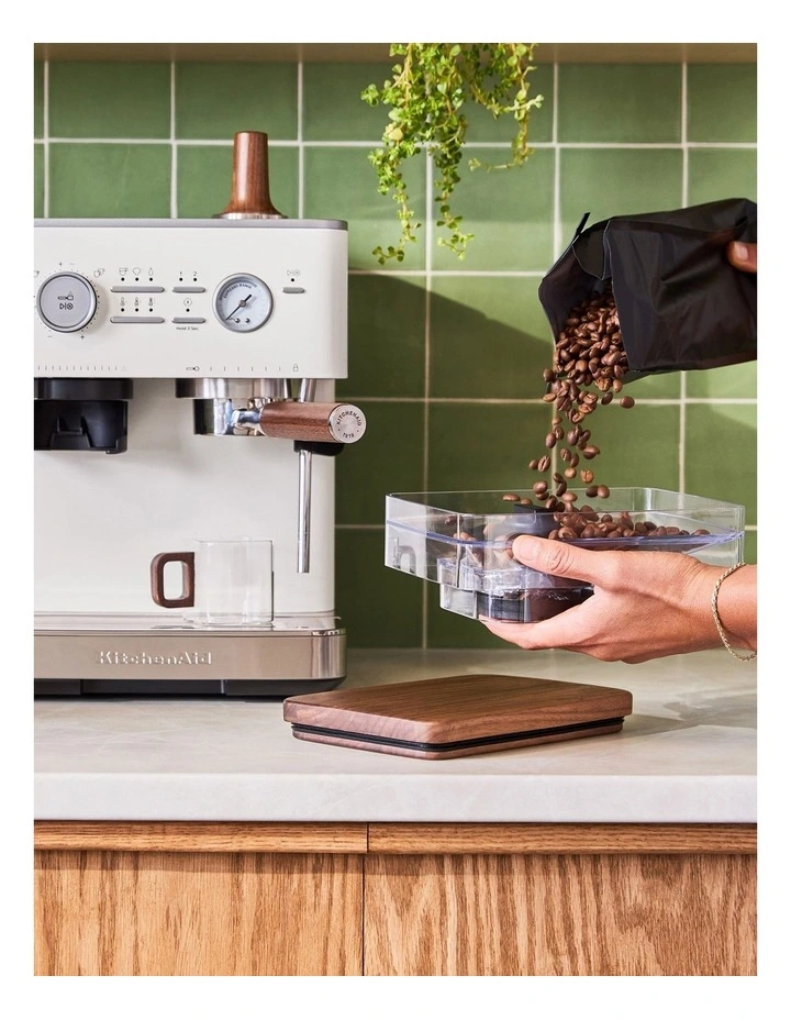 Semi Automatic Espresso Machine Accessory Kit in Walnut image 2